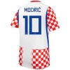 Kroatien Modrić 10 Hjemmebanesæt VM Fodbold 2026 Kortærmet