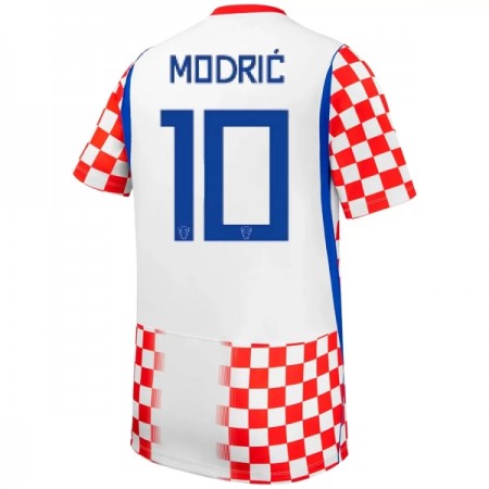 Kroatien Modrić 10 Hjemmebanesæt VM Fodbold 2026 Kortærmet
