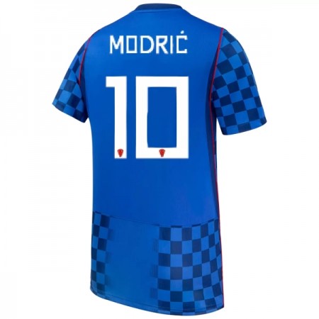 Kroatien Modrić 10 Udebanesæt VM Fodbold 2026 Kortærmet