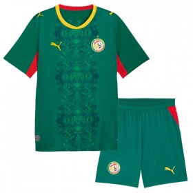 Senegal Børn Udebanesæt VM Fodbold 2026 Kortærmet(+ Korte bukser)