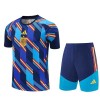 Spanien Pre-Match Børn Trøje VM Fodbold 2026 Kortærmet(+ Korte bukser)