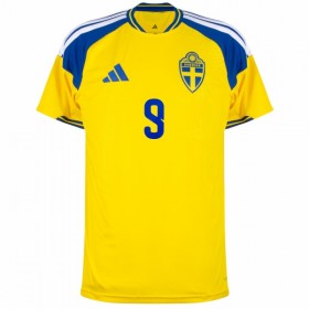 Sverige Isak 9 Hjemmebanesæt VM Fodbold 2026 Kortærmet
