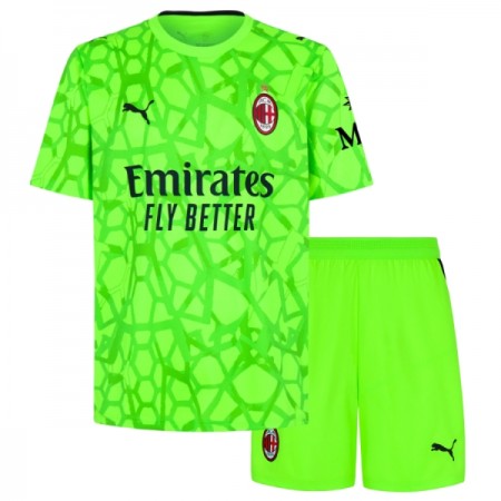 AC Milan Målmand Børn Tredjesæt 2026-27 Kortærmet(+ Korte bukser)