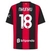 AC Milan Nkunku 18 Hjemmebanesæt 2026-27 Kortærmet