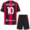 AC Milan Rafael Leao 10 Børn Hjemmebanesæt 2026-27 Kortærmet(+ Korte bukser)