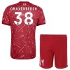Liverpool Gravenberch 38 Børn Hjemmebanesæt 2026-27 Kortærmet(+ Korte bukser)