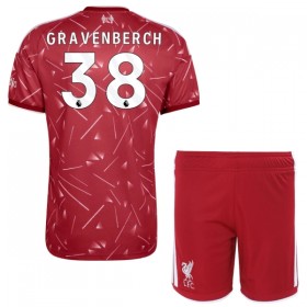 Liverpool Gravenberch 38 Børn Hjemmebanesæt 2026-27 Kortærmet(+ Korte bukser)