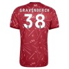 Liverpool Gravenberch 38 Hjemmebanesæt 2026-27 Kortærmet