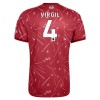 Liverpool Virgil 4 Børn Hjemmebanesæt 2026-27 Kortærmet(+ Korte bukser)