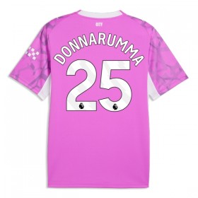 Manchester City Donnarumma 25 Målmand Udebanesæt Pink 2026-27 Kortærmet
