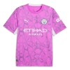 Manchester City Målmand Udebanesæt Pink 2026-27 Kortærmet