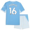 Manchester City Rodrigo 16 Børn Hjemmebanesæt 2026-27 Kortærmet(+ Korte bukser)