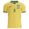 Brasilien Casemiro 5 Hjemmebanesæt VM Fodbold 2026 Kortærmet