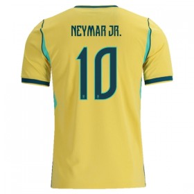 Brasilien Neymar JR 10 Hjemmebanesæt VM Fodbold 2026 Kortærmet
