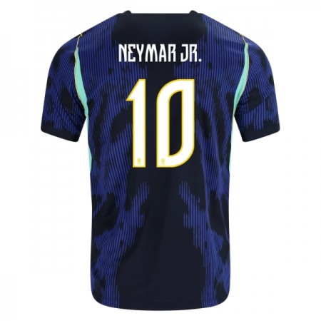 Brasilien Neymar JR 10 Udebanesæt VM Fodbold 2026 Kortærmet