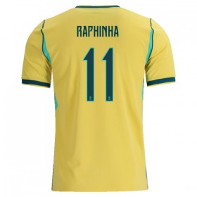 Brasilien Raphinha 11 Hjemmebanesæt VM Fodbold 2026 Kortærmet