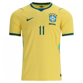Brasilien Raphinha 11 Hjemmebanesæt VM Fodbold 2026 Kortærmet