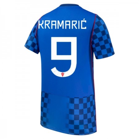 Kroatien Kramaric 9 Udebanesæt VM Fodbold 2026 Kortærmet