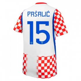 Kroatien Pasalic 15 Hjemmebanesæt VM Fodbold 2026 Kortærmet