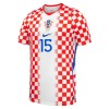 Kroatien Pasalic 15 Hjemmebanesæt VM Fodbold 2026 Kortærmet
