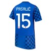 Kroatien Pasalic 15 Udebanesæt VM Fodbold 2026 Kortærmet