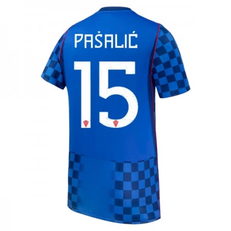 Kroatien Pasalic 15 Udebanesæt VM Fodbold 2026 Kortærmet