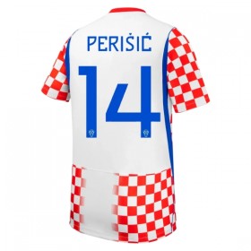 Kroatien Perišić 14 Hjemmebanesæt VM Fodbold 2026 Kortærmet