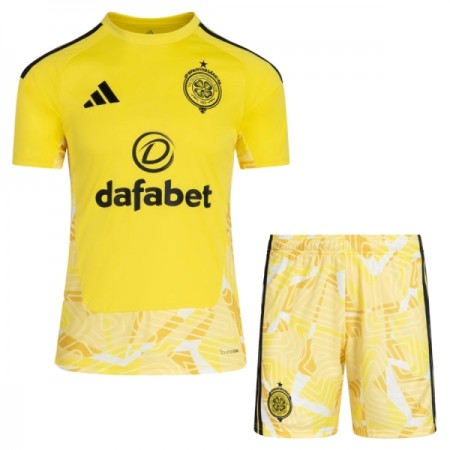 Celtic FC Målmand Børn Hjemmebanesæt 2026-27 Kortærmet(+ Korte bukser)