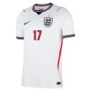 England Foden 17 Hjemmebanesæt VM Fodbold 2026 Kortærmet