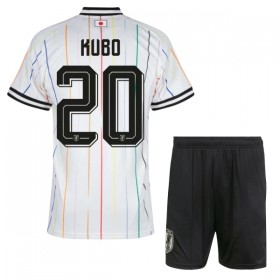 Japan Kubo 20 Børn Udebanesæt VM Fodbold 2026 Kortærmet(+ Korte bukser)