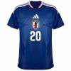 Japan Kubo 20 Hjemmebanesæt VM Fodbold 2026 Kortærmet