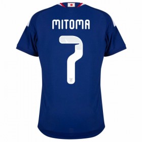 Japan Mitoma 7 Hjemmebanesæt VM Fodbold 2026 Kortærmet