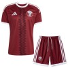 Qatar Børn Hjemmebanesæt VM Fodbold 2026 Kortærmet(+ Korte bukser)