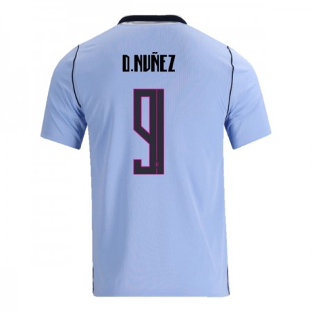 Uruguay Darwin Nunez 9 Hjemmebanesæt VM Fodbold 2026 Kortærmet
