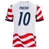 USA Pulisic 10 Hjemmebanesæt VM Fodbold 2026 Kortærmet