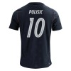 USA Pulisic 10 Udebanesæt VM Fodbold 2026 Kortærmet