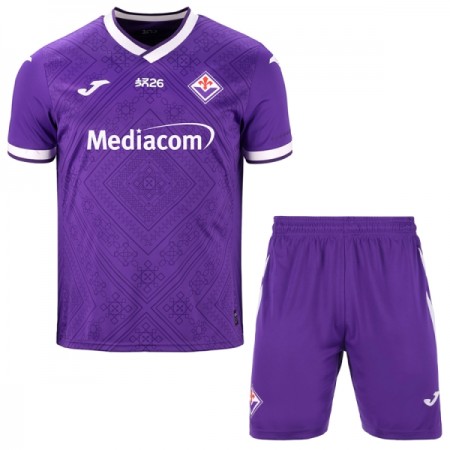AC Fiorentina Børn Hjemmebanesæt 2026-27 Kortærmet(+ Korte bukser)