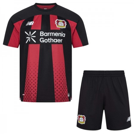 Bayer 04 Leverkusen Børn Hjemmebanesæt 2026-27 Kortærmet(+ Korte bukser)