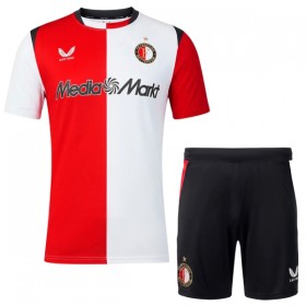 Feyenoord Rotterdam Børn Hjemmebanesæt 2026-27 Kortærmet(+ Korte bukser)