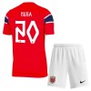 Norge Nusa 20 Børn Hjemmebanesæt VM Fodbold 2026 Kortærmet(+ Korte bukser)