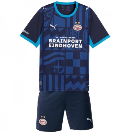PSV Eindhoven Børn Tredjesæt 2026-27 Kortærmet(+ Korte bukser) PSV Eindhoven Børn Tredjesæt 2026-27 Kortærmet(+ Korte bukser)
