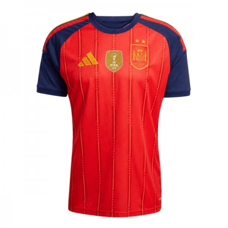 Spanien 2 Stars Hjemmebanesæt VM Fodbold 2026 Kortærmet