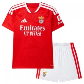 Benfica Børn Hjemmebanesæt 2026-27 Kortærmet(+ Korte bukser)