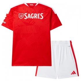 Benfica Børn Hjemmebanesæt 2026-27 Kortærmet(+ Korte bukser)