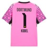 Borussia Dortmund Kobel 1 Målmand Udebanesæt Pink 2026-27 Kortærmet