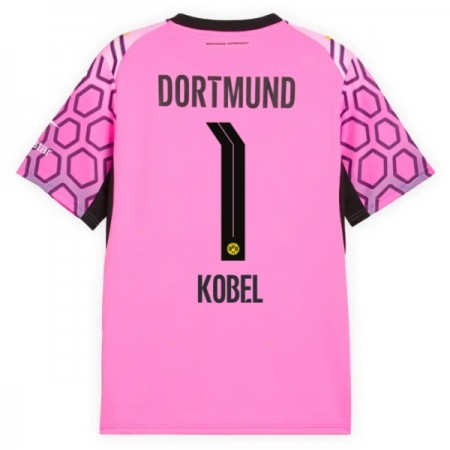 Borussia Dortmund Kobel 1 Målmand Udebanesæt Pink 2026-27 Kortærmet