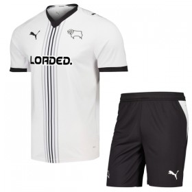 Derby County Børn Hjemmebanesæt 2026-27 Kortærmet(+ Korte bukser)