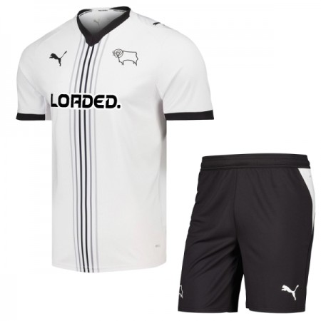 Derby County Børn Hjemmebanesæt 2026-27 Kortærmet(+ Korte bukser) Derby County Børn Hjemmebanesæt 2026-27 Kortærmet(+ Korte bukser)