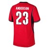 England Elliot Anderson 23 Udebanesæt VM Fodbold 2026 Kortærmet England Elliot Anderson 23 Udebanesæt VM Fodbold 2026 Kortærmet