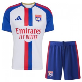 Olympique lyon Børn Hjemmebanesæt 2026-27 Kortærmet(+ Korte bukser)
